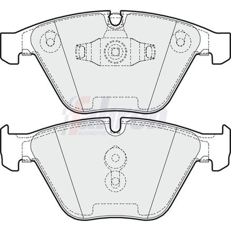 Fahren Front Brake Pad Set FBP3238