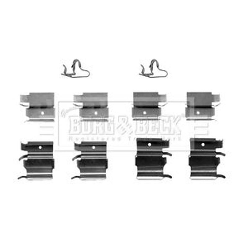 Borg & Beck Brake Pad Accessory Fitting Kit Front BBK1469