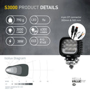 Hella Worklight High 1GA 357 109-031