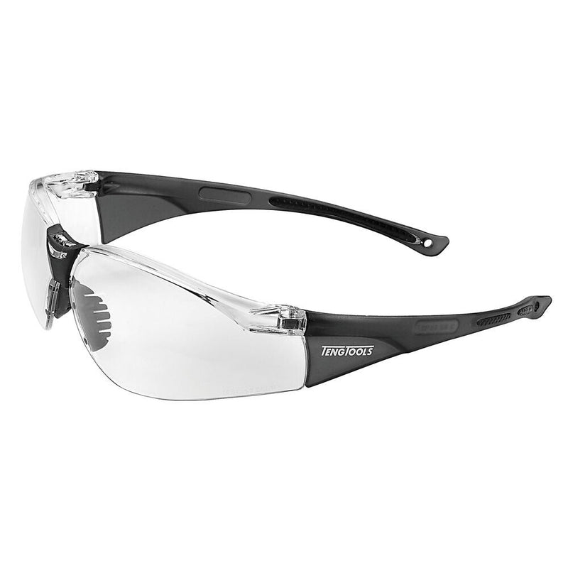 Teng Tools Safety Glasses Clear Lens Sport Style SG713