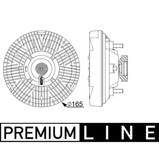 Mahle Radiator Fan Clutch CFC 238 000P