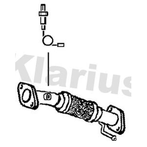 Klarius Exhaust Pipe OD 302102