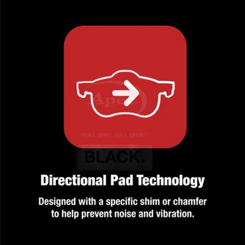 Apec Front Brake Pad Set PAD1153B