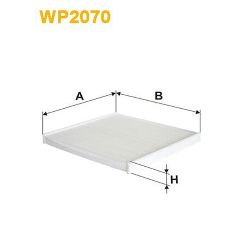 WIX Cabin Air Filter (Pollen Filter) WP2070
