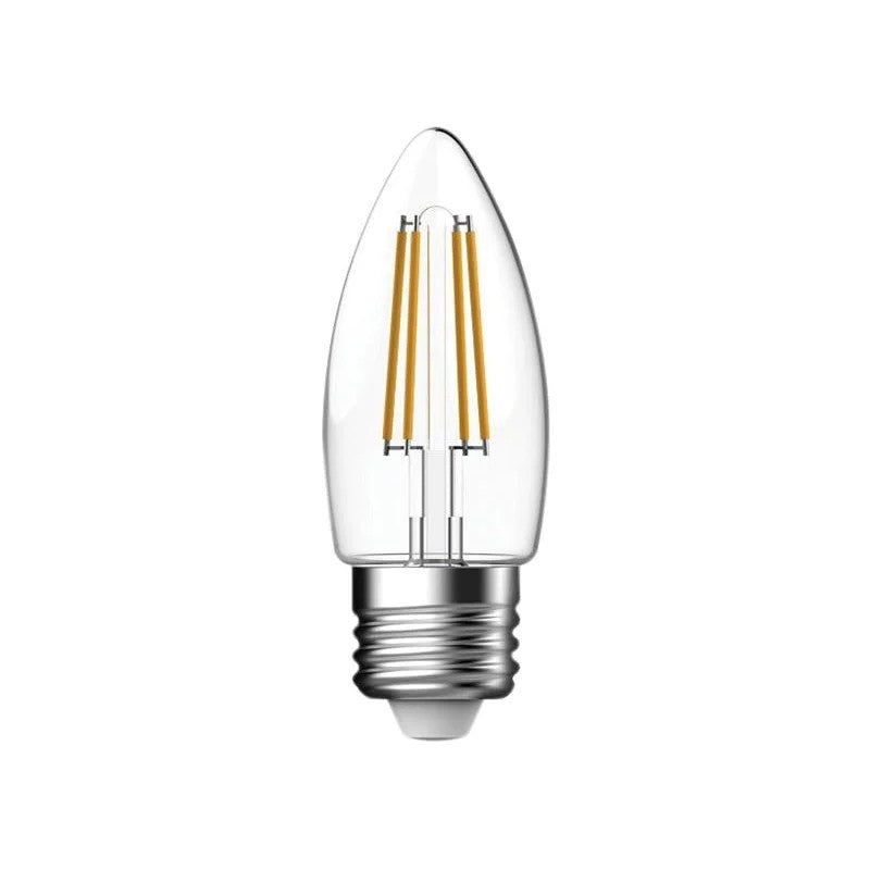 Energizer® LED ES (E27) Candle Filament Non-Dimmable Bulb, Warm White 470 lm 4W