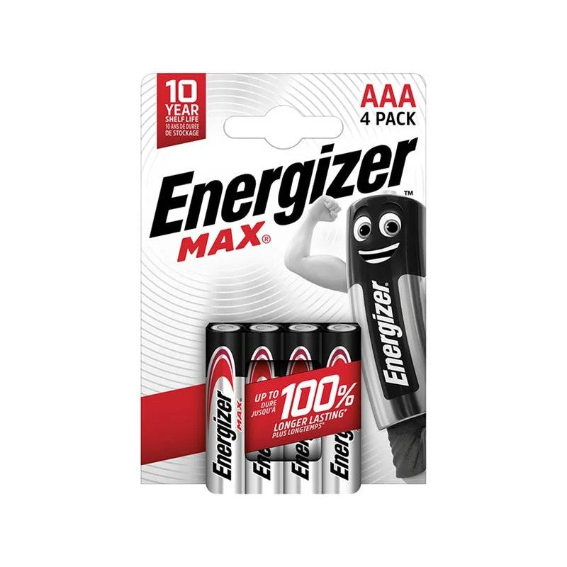 Energizer® Max Alkaline AAA x 4 S15269 - S15269