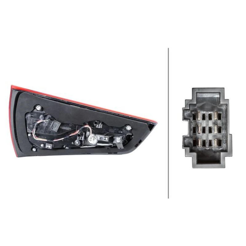 Hella Tail Light / Lamp W16W Right 2SK 011 735-061