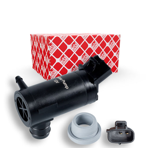 FEBI BILSTEIN 109280 Window Cleaning Washer Fluid Pump Fits Toyota Avensis Verso FEBI - Town Parts