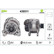 Valeo Car Alternator 12V 439511