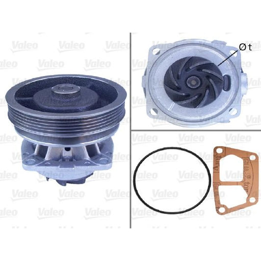 Valeo Engine Cooling Water Pump 506379