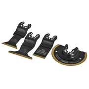 Faithfull Multi-Function Titanium Blade Set 4 Piece - FAIMFBMKIT4