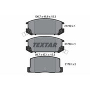 Textar Rear Brake Pad Set 2175901