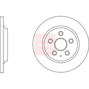 Apec 2 x Solid Rear Brake Discs DSK3010