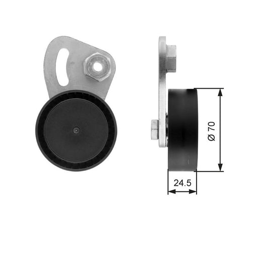 Gates Auxiliary Belt Tensioner T39022