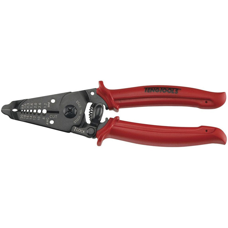 Teng Tools Crimping and Wire Stripping Plier CP53 0.5-8mm