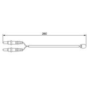 Bosch Brake Pad Wear Sensor Front 1 987 474 975