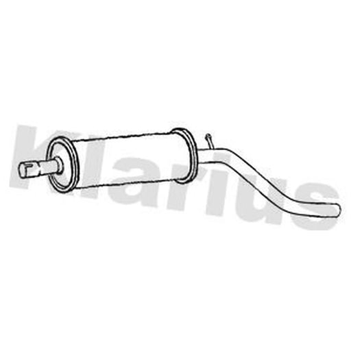 Klarius Box With Centre Pipe Centre GM1251C