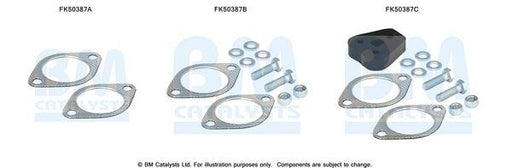 BM Catalysts FK50387B Exhaust Pipe Mounting Kit Fits Hyundai ix35 Kia Sportage BM - Town Parts