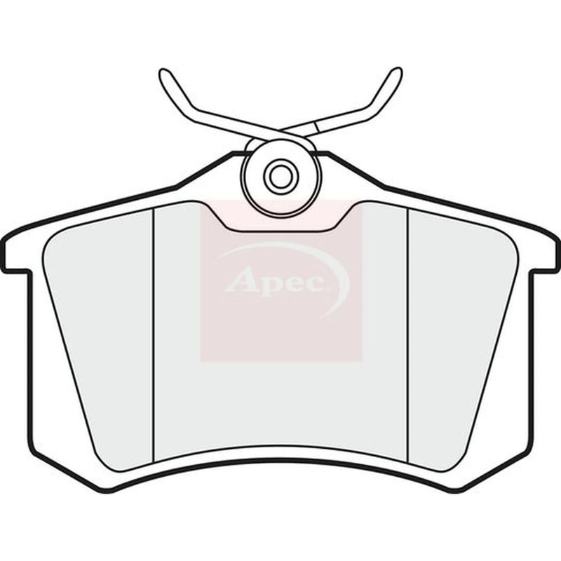 Apec Rear Brake Pad Set PAD1190