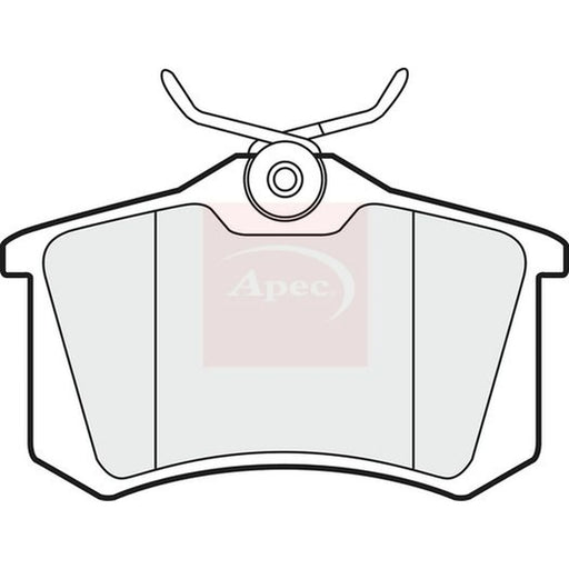 Apec Rear Brake Pad Set PAD1190