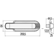 Hella Auxiliary Direction Indicator Lateral Mounting Connectors 2BM 011 788-011