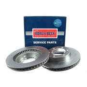 Borg & Beck 2 x Vented Front Brake Discs BBD5289