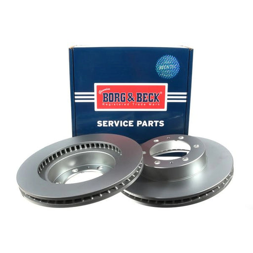 Borg & Beck 2 x Vented Front Brake Discs BBD5289