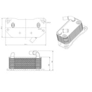 NRF Engine Oil Cooler 31843