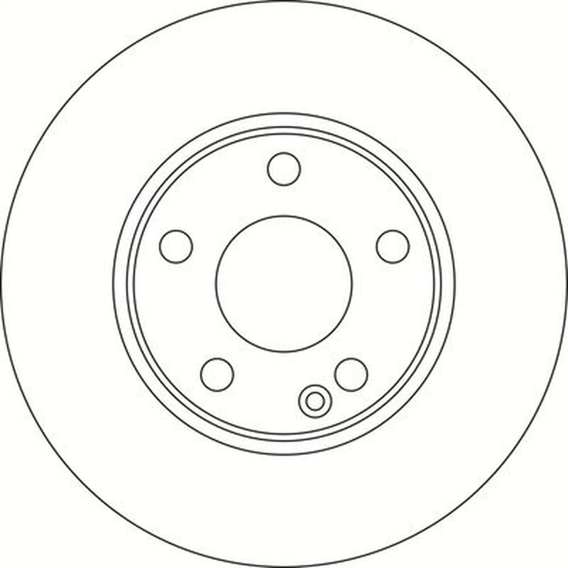 Abtex 2 x Vented Front Brake Discs BD1876V