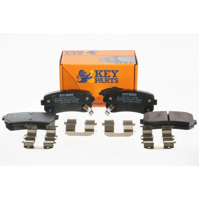 Key Parts 4 x Rear Brake Pad Set KBP2424