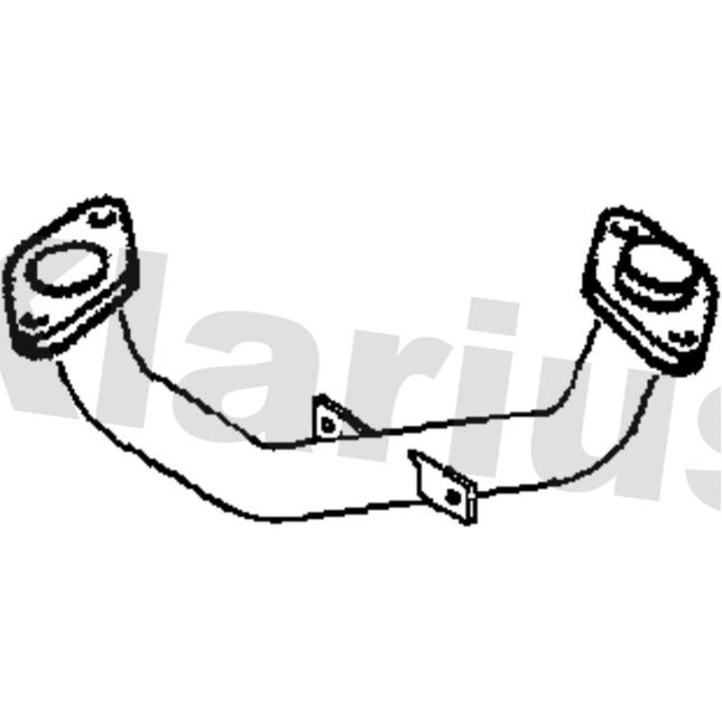 Klarius Exhaust Pipe OD HA439D