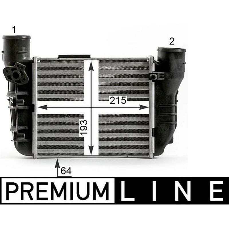 Mahle Intercooler (Charge Air Cooler) CI 431 000P