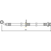 NAPA Brake Hydraulic Hose Line Front Right NBH1314