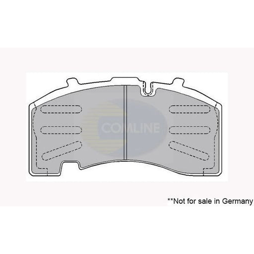 Comline 4 x Brake Pad Set CBP9062K