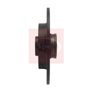 Apec 2 x Solid Rear Brake Discs DSK2553