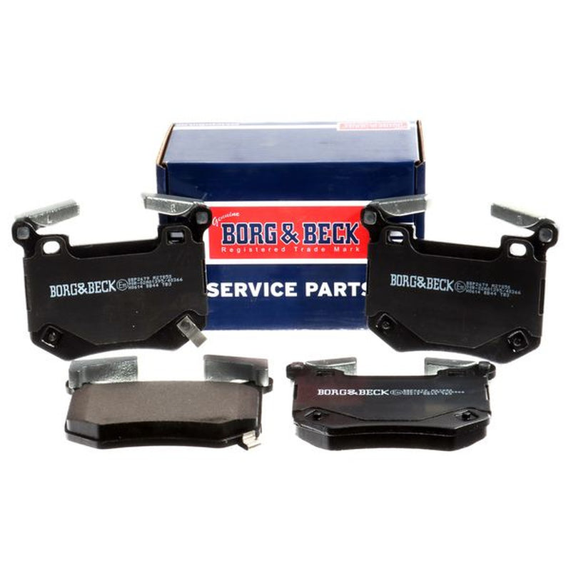 Borg & Beck 4 x Rear Brake Pad Set BBP2679