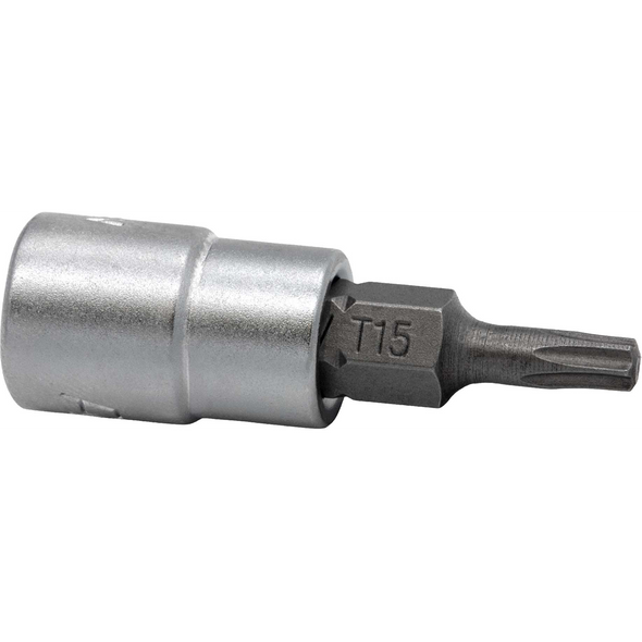 Sealey 1/4"Dr Trx-Star Socket Bit T15 (Micro Satin Finish)