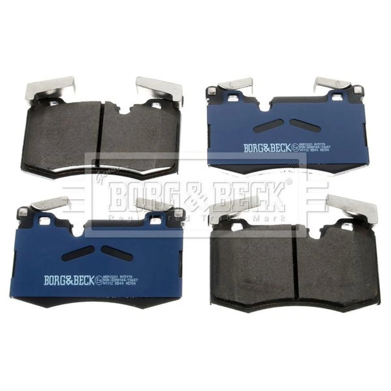 Borg & Beck 4 x Front Brake Pad Set BBP2221