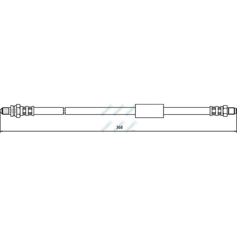 Apec Brake Hydraulic Hose Line Rear BHO4149