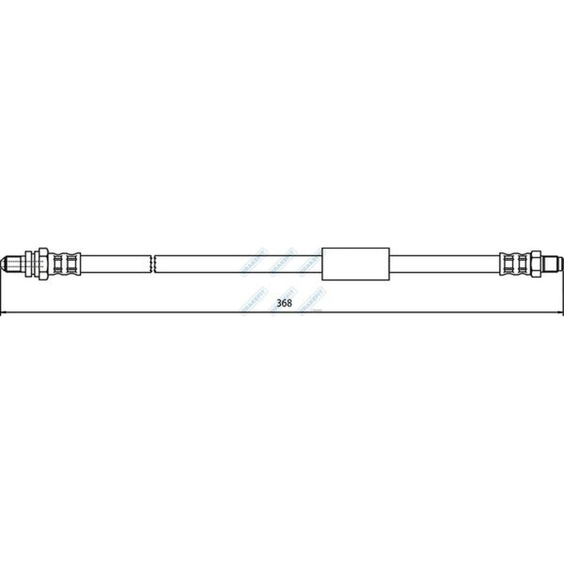 Apec Brake Hydraulic Hose Line Rear BHO4149