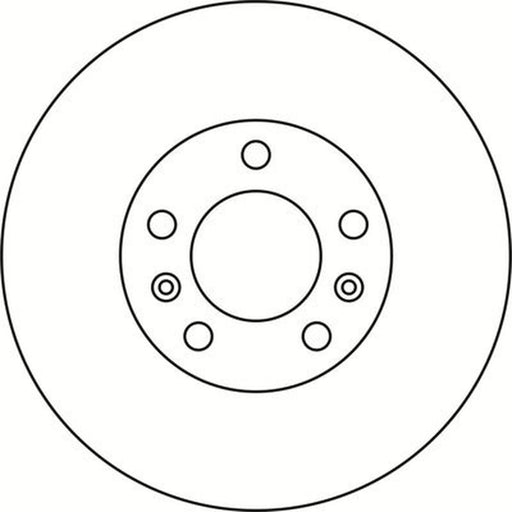 Abtex 2 x Vented Front Brake Discs BD2019V