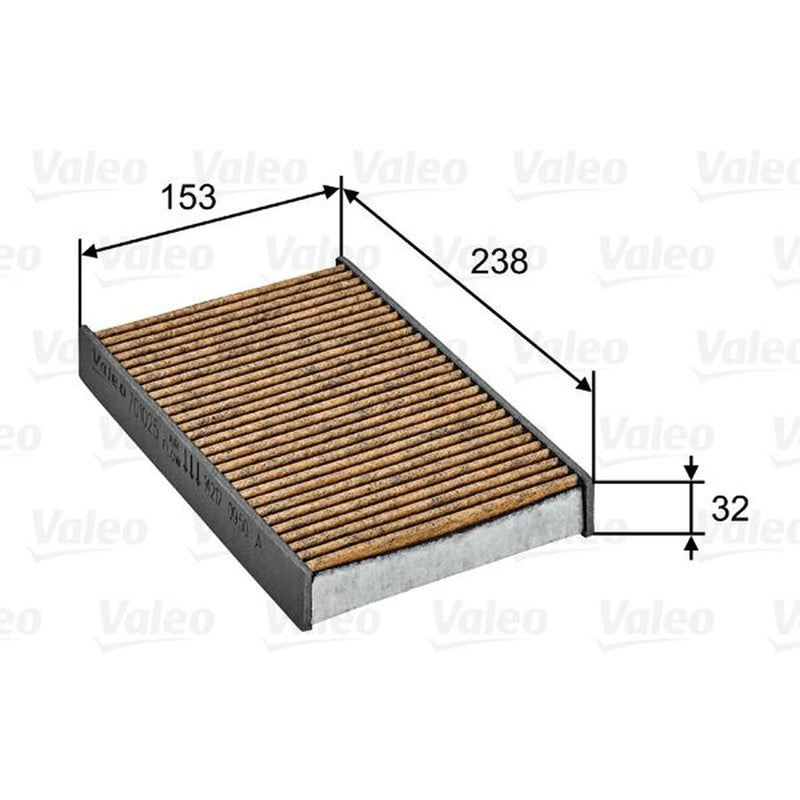 Valeo Cabin Air Filter (Pollen Filter) 701025