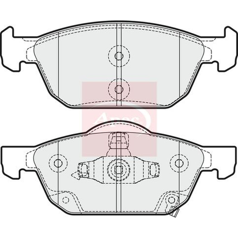 Apec Front Brake Pad Set PAD1959