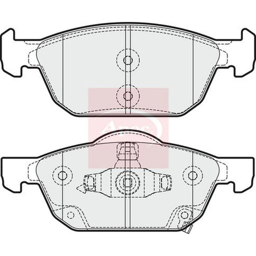 Apec Front Brake Pad Set PAD1959