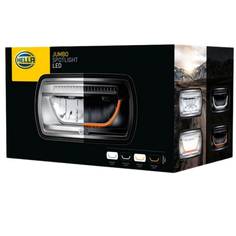 Hella High Beam Headlight 1FE 016 773-001 1546063