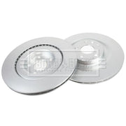 Borg & Beck 2 x Vented Rear Brake Discs BBD5531