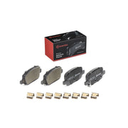 Brembo 4 x Rear Brake Pad Set P09027