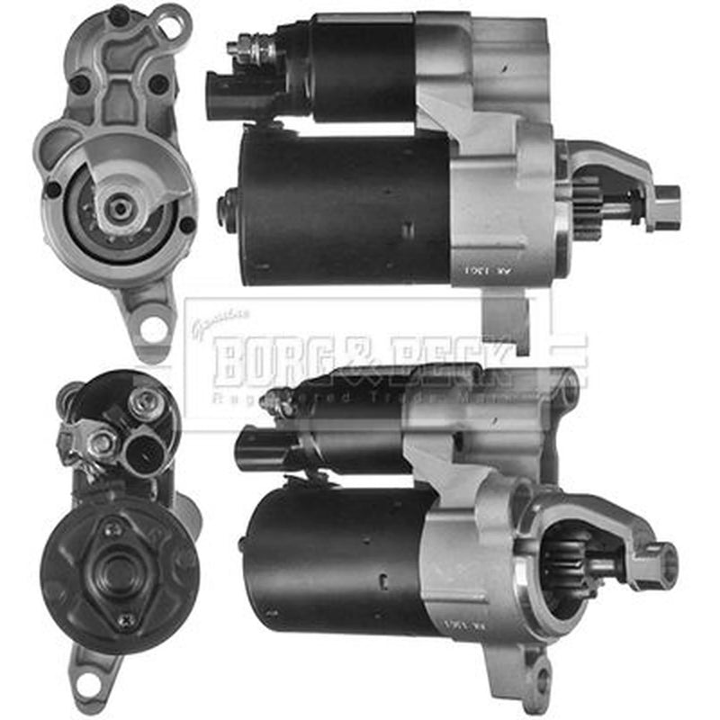 Borg & Beck Starter Motor 12V 1.1kW 10 Teeth BST2592