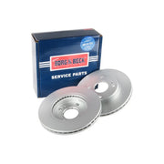 Borg & Beck 2 x Vented Front Brake Discs BBD4638