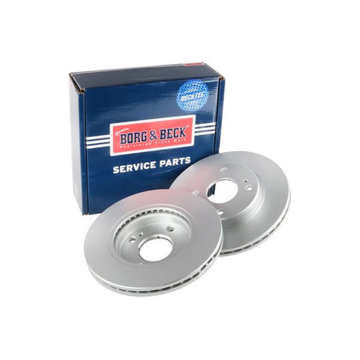 Borg & Beck 2 x Vented Front Brake Discs BBD4638